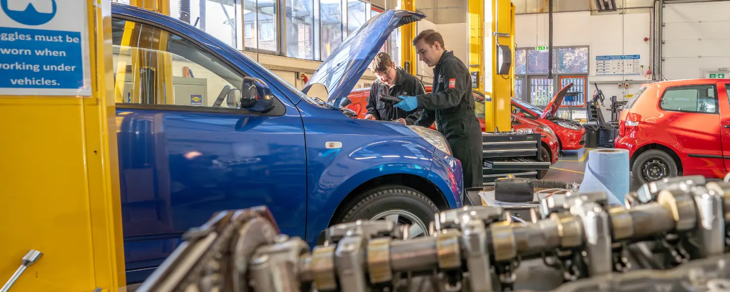 Level 2 Cert in Light Vehicle Maintenance & Repair Principles MidKent